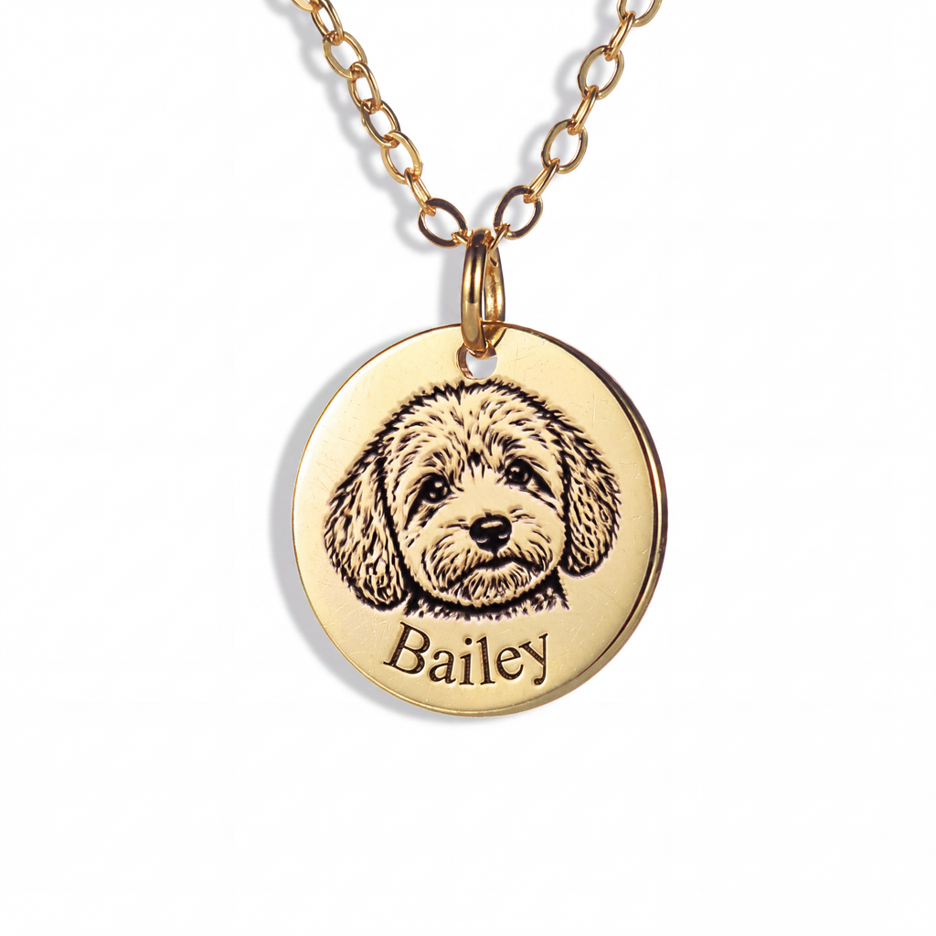 Pet Engraved Necklace