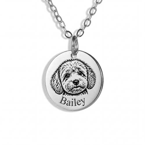 Pet Engraved Necklace