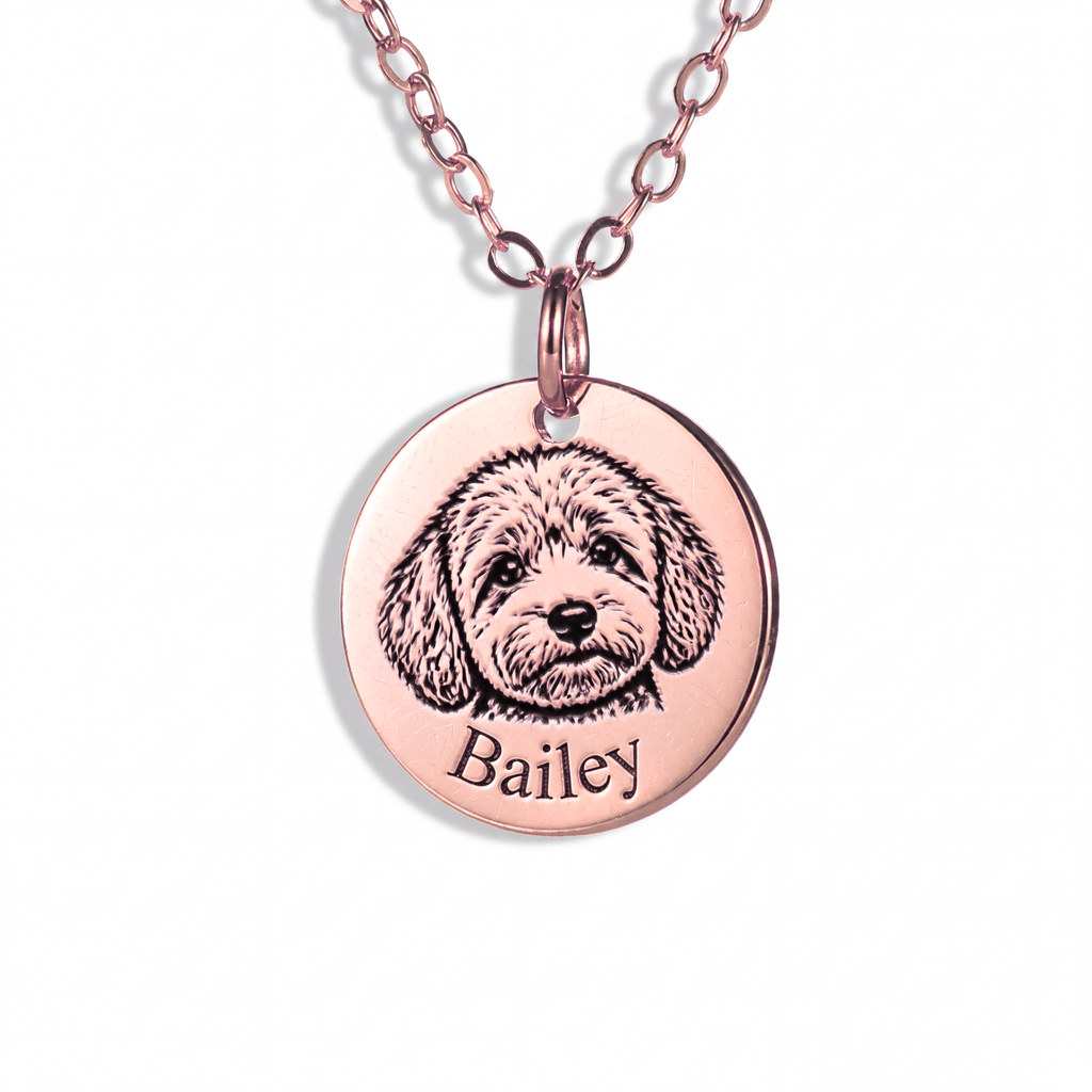 Pet Engraved Necklace